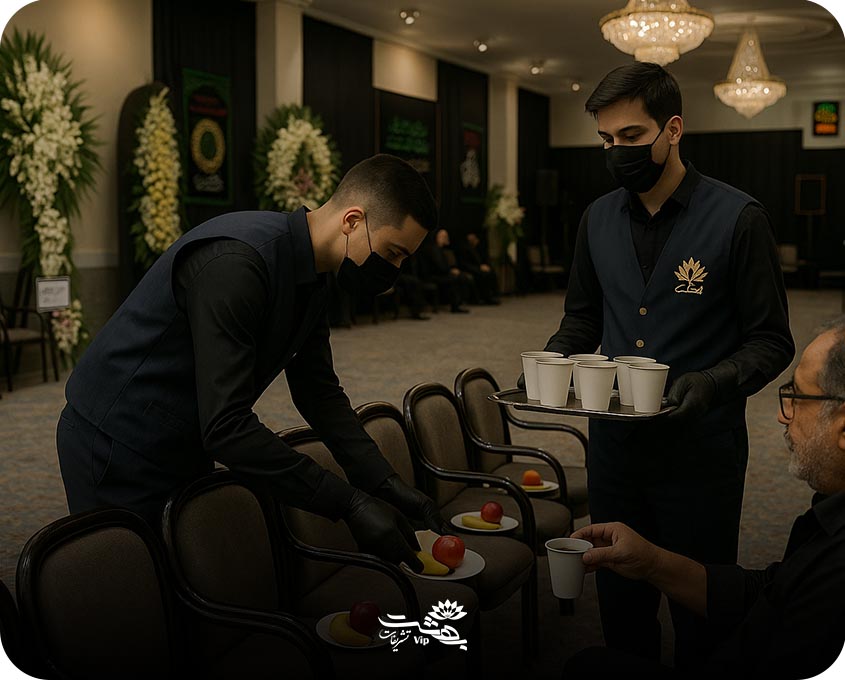 پذیرایی سطح بالا
