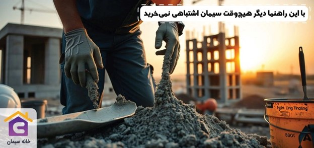 با این راهنما دیگر هیچوقت سیمان اشتباهی نمیخرید!