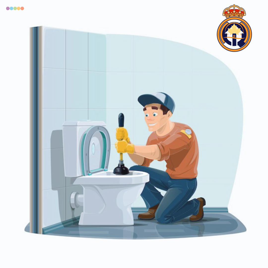 تعمیر توالت فرنگی ریال لوله