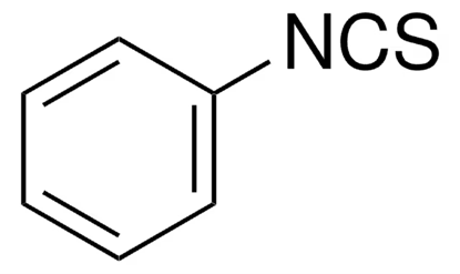 فرمول شیمیایی C6H5NCS