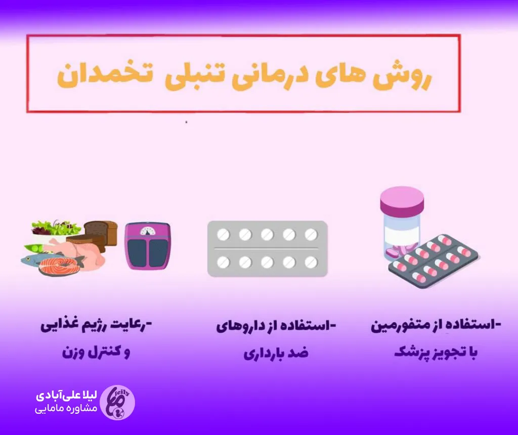 مدیریت استرس و اضطراب در اصلاح تنبلی تخمدان
