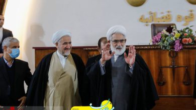 حجت الاسلام منتظری رئیس دیوان عالی کشور