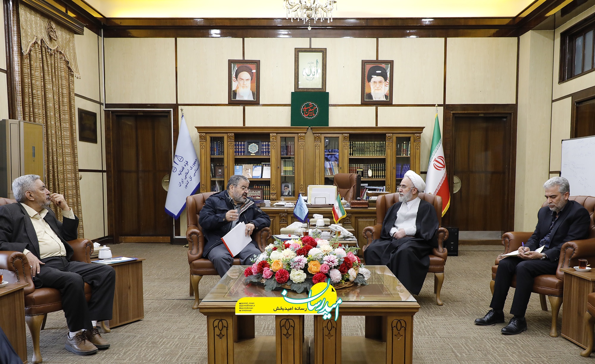 دیدار دادستان کل با رئیس سازمان پدافند