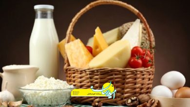 صادرات محصولات لبنی