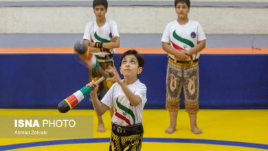 ورزش زورخانه ای نونهالان